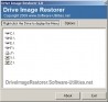 Drive Image Restorer