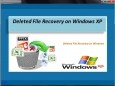Deleted File Recovery on Windows XP