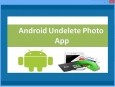 Android Undelete Photo App