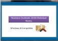 Restore Outlook 2010 Deleted Items