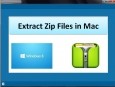Extract Zip Files in Mac