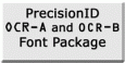 PrecisionID OCR-A and OCR-B Fonts
