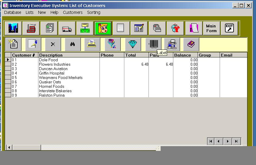 Inventory Executive System