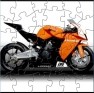 Orange Motorcycle Puzzle
