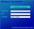 Windows 7 Key checker