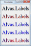 Alvas.Labels