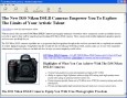 D3S Nikon DSLR Camera Information