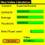 Idea Value Calculator (Windows OS)