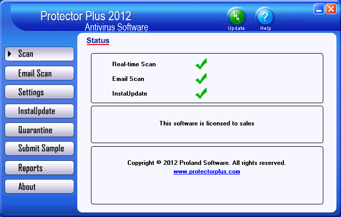 Protector Plus Virus Database Update 7.2.H88