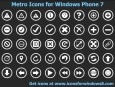 Metro Icons for Windows Phone 7