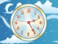 Sky Flight Clock Live Animated Wallpaper