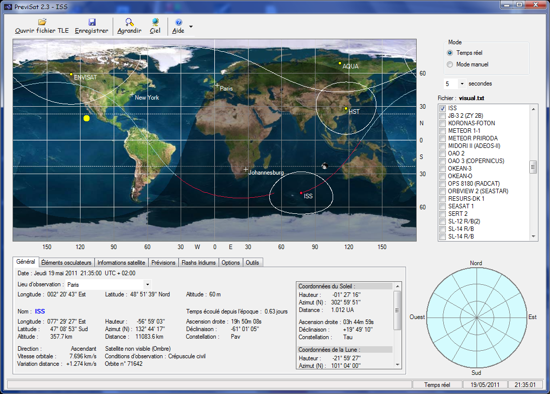 Satellite Tracking Program Free