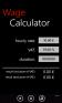 Wage Calculator