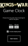 KoW Game Clock