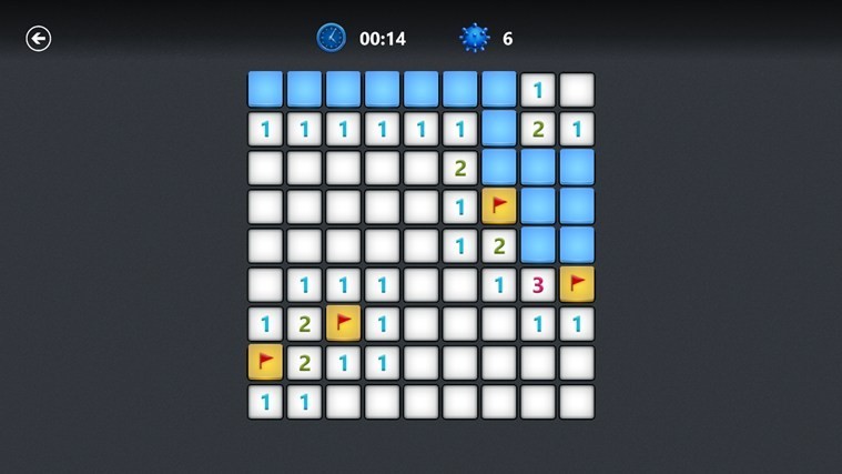 Microsoft Minesweeper for Win8 UI