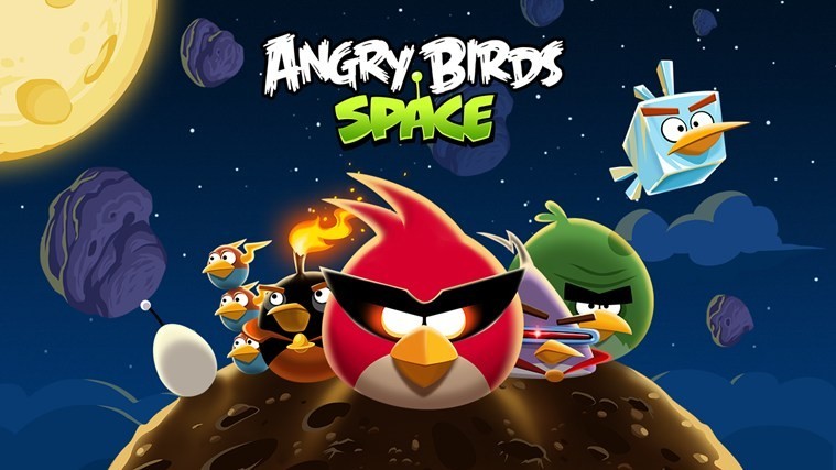 Angry Birds Space for Win UI