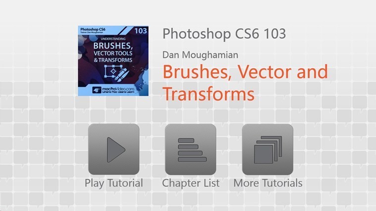 Photoshop CS6 - Brushes, Vector Tools & Transforms