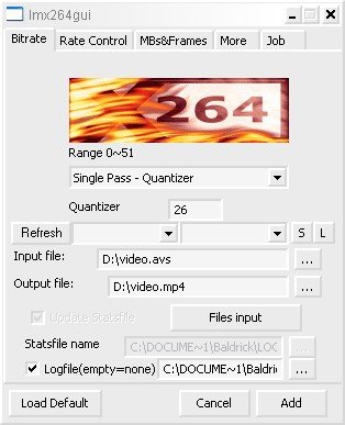 X264Gui 0.7 Beta