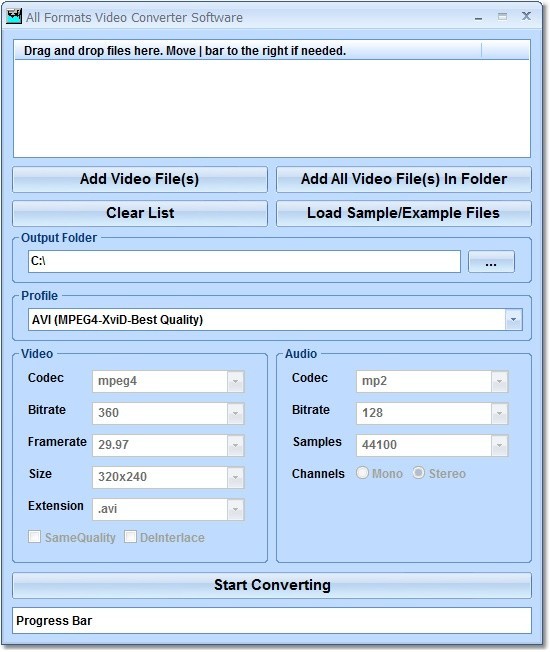 All Formats Video Converter Software