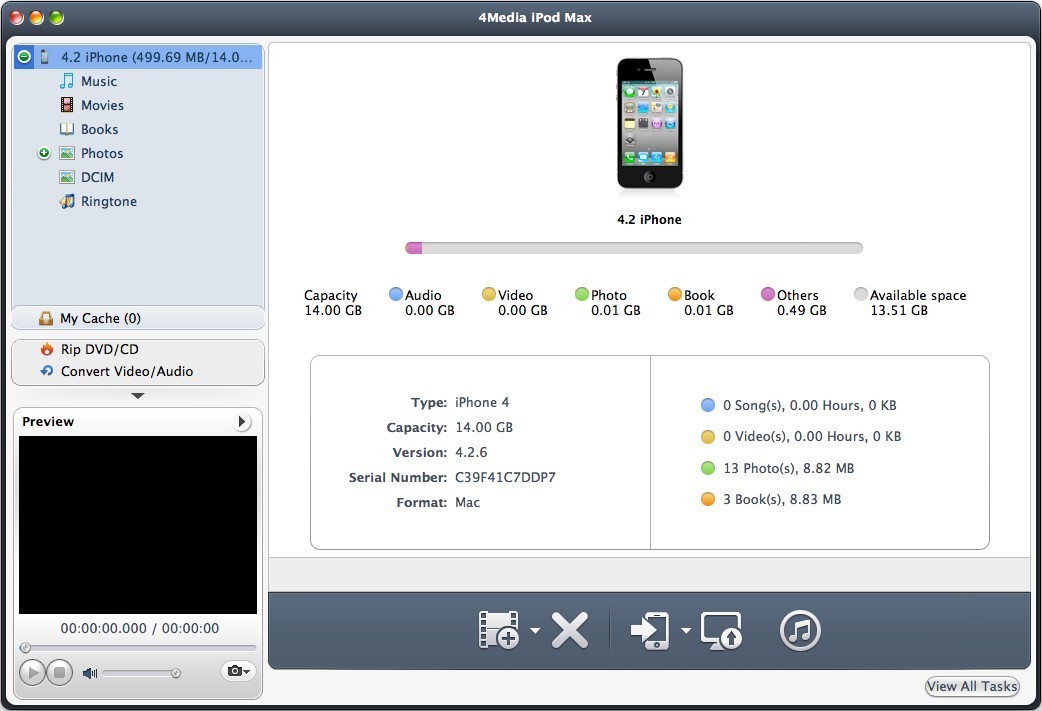4Media iPad Max for Mac OS X 3.0.1 B0419