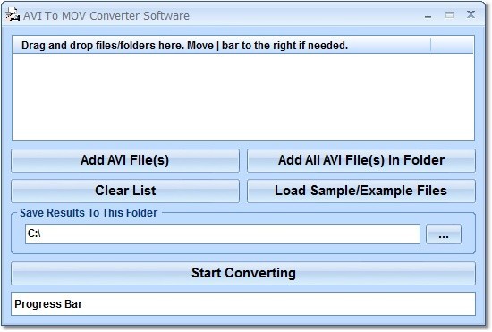 AVI To MOV Converter Software