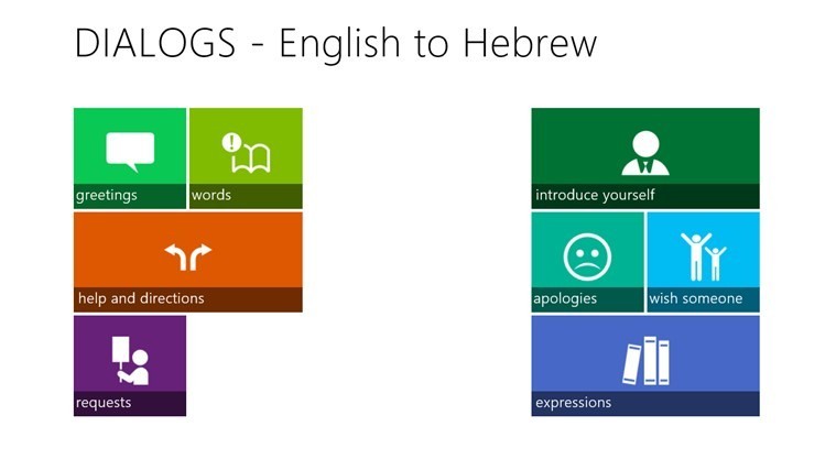 Hebrew Dialogs