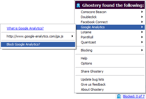 Ghostery for Opera