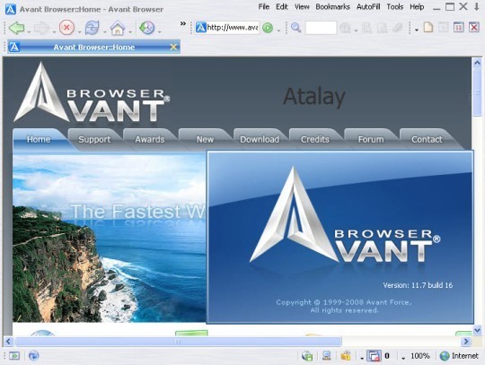Portable Avant Browser 2013 Build