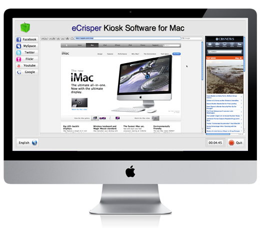 ECrisper Kiosk Software