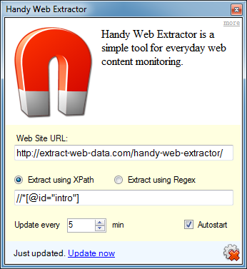 Handy Web Extractor