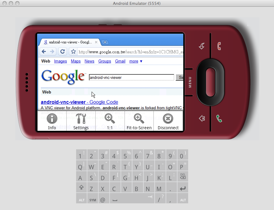 Android-vnc-viewer