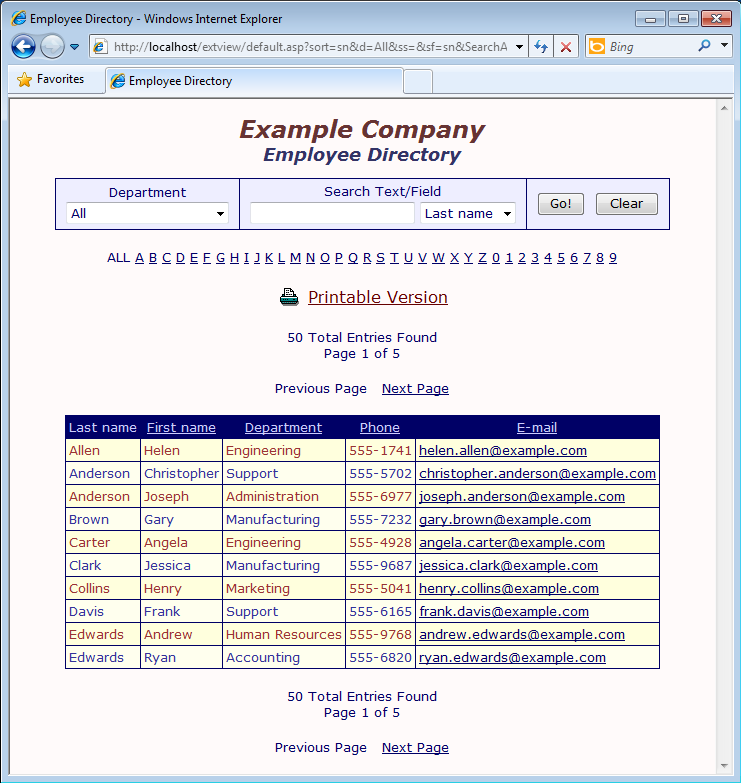ExtVIEW Active Directory View/Search