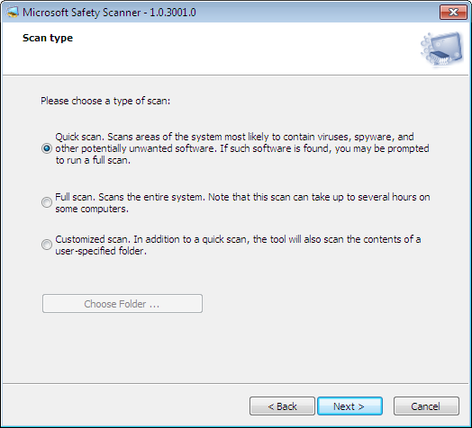 Microsoft Safety Scanner x64