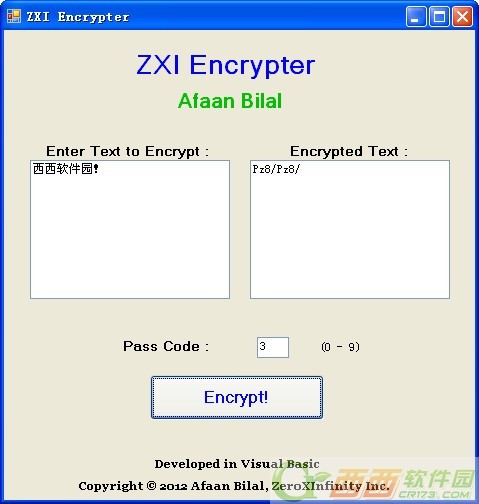 ZXI Encrypter