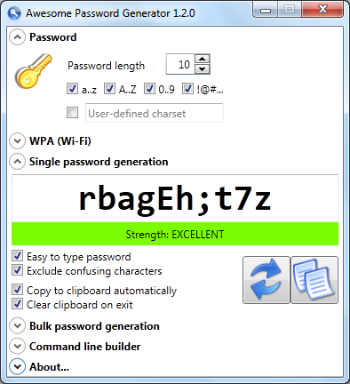 Awesome Password Generator 1.3.2 B1338