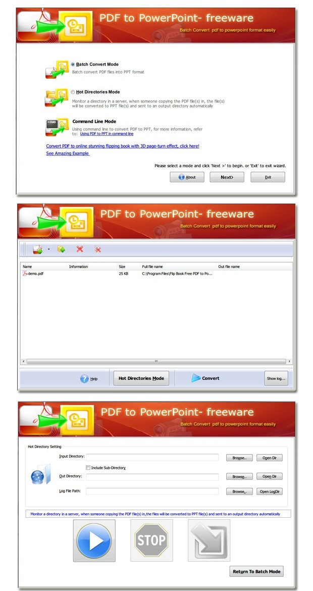 Page Flipping Free PDF to PowerPoint