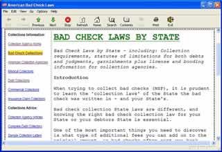 Bad Check Laws NSF Checks