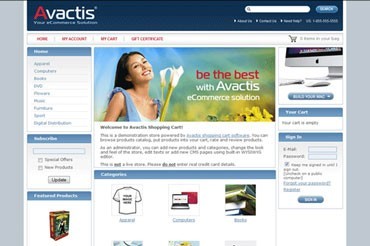 Webuzo for Avactis