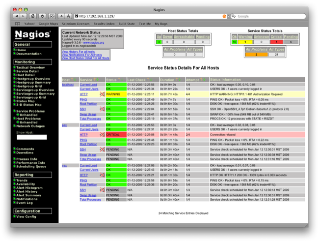 JumpBox for the Nagios 3.x Network Monitoring System