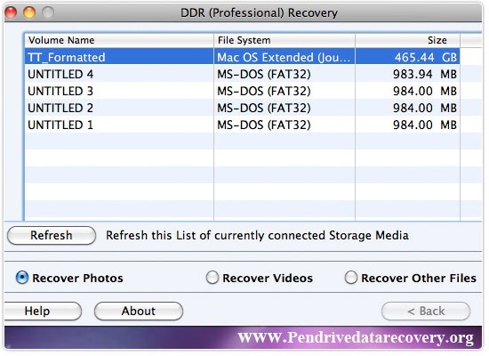 Pen Drive Data Recovery Mac