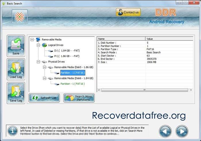 Recover Data Free Android