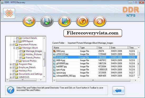 File Recovery Vista