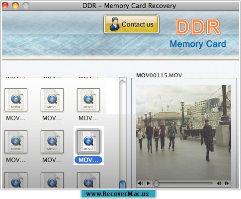 Recover Mac Data Memory Card