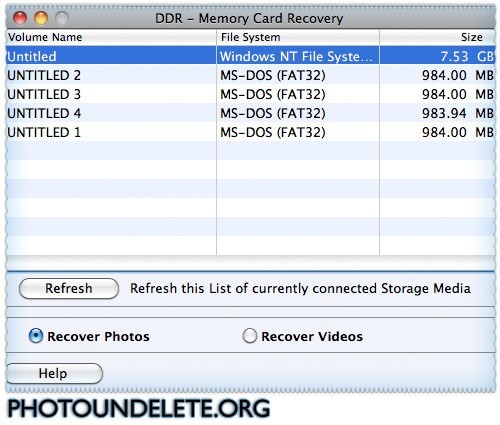 Restore Lost Files Mac