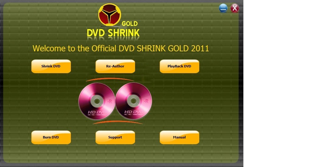 DVD Shrink 2011 Gold