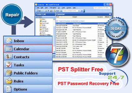 Scan PST exe Outlook2007