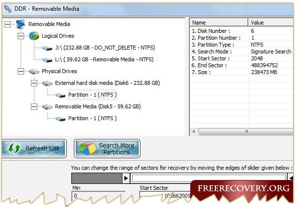 Unerase Removable Media