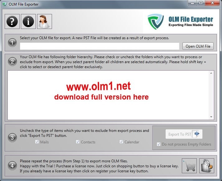 OLM to PST Converter Tool