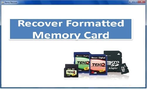 Recover Formatted Memory Card