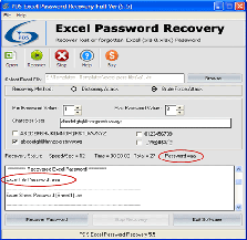 Free Excel 2010 Password Recovery